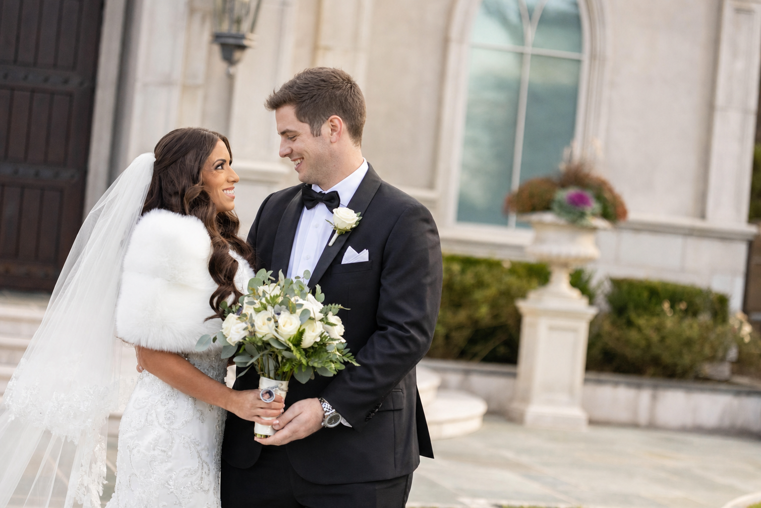 Documentary wedding moment in New York