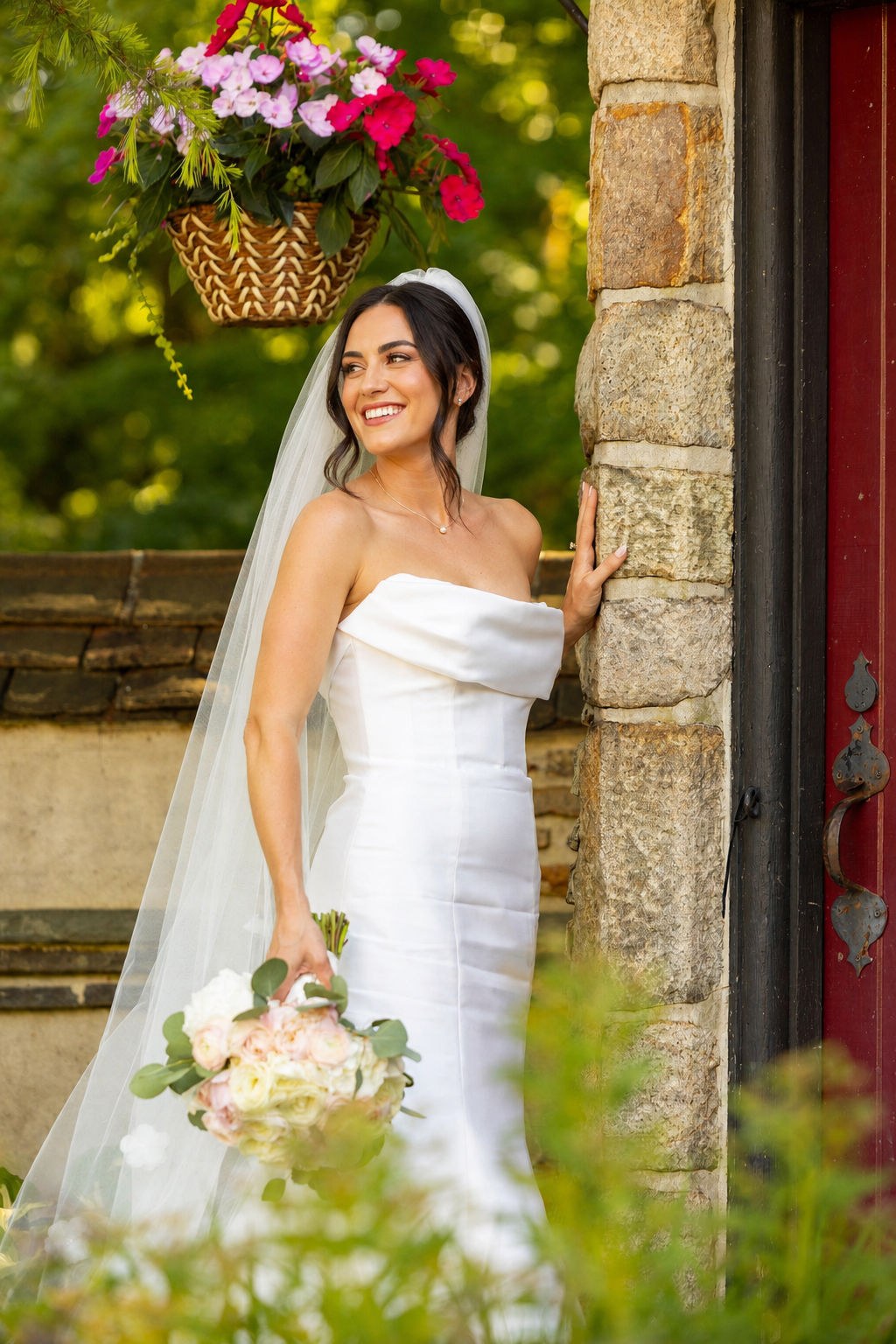 Editorial bridal portrait by Snap Into Love